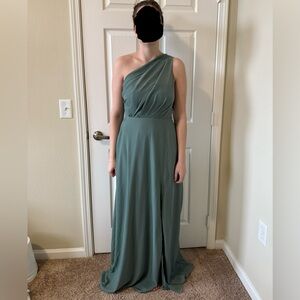 Birdy Grey Kira Dress - Sea Glass Green Chiffon